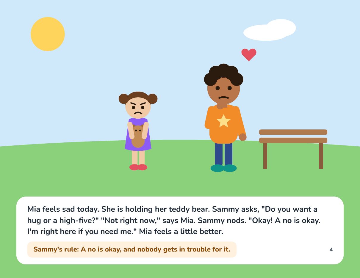 Page 4 of Sammy and the Stop Sign